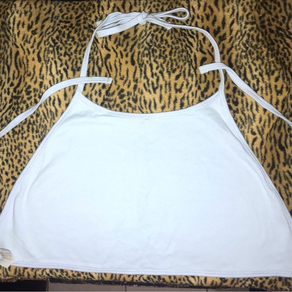 DEADSTOCK AMERICANđź’™APPAREL HALTER TOP - Picture 9 of 9